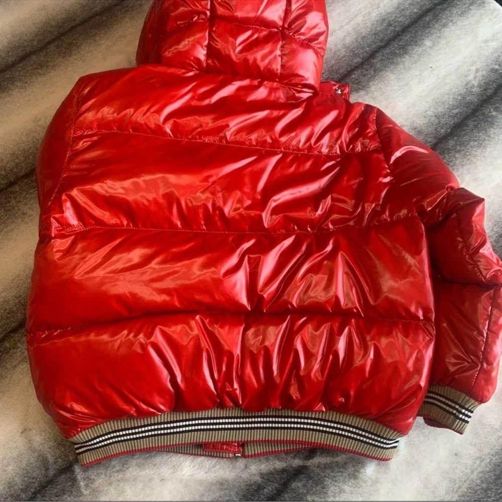 Burberry Josiah Red Puffer Jacket Kids Coat